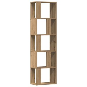 vidaXL Kirjakaappi artesaani tammi 45x24x159 cm tekninen puu