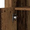 vidaXL Sivukaappi Vanha puu 41 x 37 x 67 cm Tekninen puu