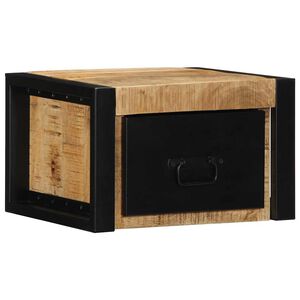 vidaXL Y&ouml;p&ouml;yt&auml;kaappi 40x35x25 cm Massiivipuuta mango