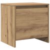 vidaXL Y&ouml;p&ouml;yt&auml;kaappi Artisan tammi 45 x 34 x 44,5 cm Tekninen puu