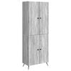 vidaXL Kaappisarja 2 pcs Harmaa Sonoma Tekninen puu