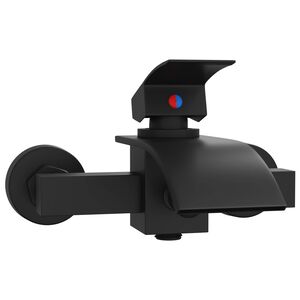 vidaXL Suihku-sekoittajahanaa Musta G 1 / 2 tuumaa