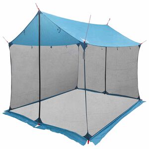 vidaXL Camping-teltta verkkoseinill&auml; 270 x 210 x 210 cm Sininen
