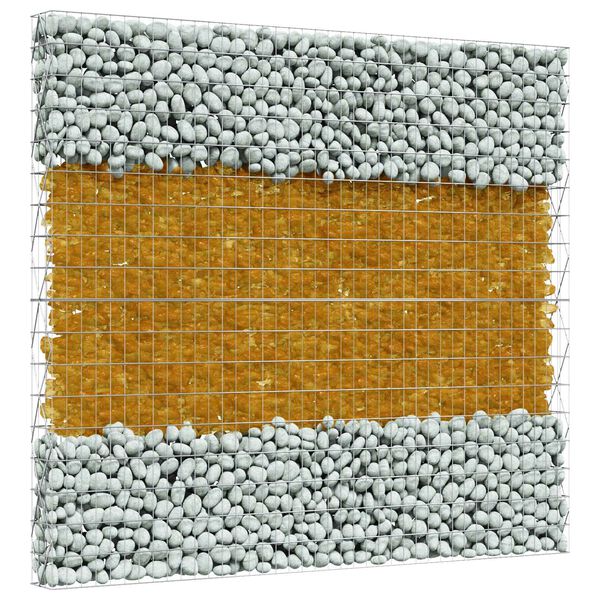 vidaXL Puutarhakivet Ruskea 12 cm Lasi