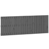 vidaXL S&auml;ngynp&auml;&auml;ty sein&auml;lle harmaa 166x3x60 cm t&auml;ysi m&auml;nty