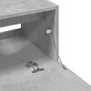 vidaXL Allaskaappi betoninharmaa 59x37x59 cm tekninen puu