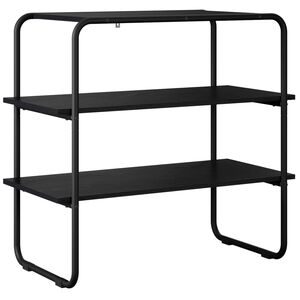 vidaXL Konsolip&ouml;yt&auml; Musta tammi 60 x 41 x 75 cm Tekninen puu