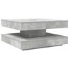 vidaXL Sohvap&ouml;yt&auml; 360 astetta k&auml;&auml;ntyv&auml; betoninharmaa 70x70x34,5 cm