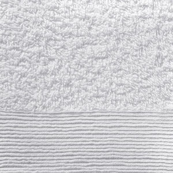 vidaXL 12-osainen pyyhesarja puuvilla 450 g/m² valkoinen