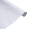 vidaXL Ikkunakalvo himme&auml; raidallinen 60x2000 cm PVC