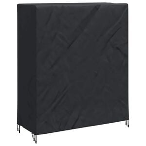 vidaXL Pingiksen P&ouml;yd&auml;n Peite Musta 165 x 70 x 185 cm kangas