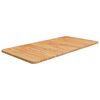 vidaXL Kylpyhuoneen ty&ouml;taso v.ruskea 80x40x1,5 cm k&auml;sitelty t&auml;ysi puu