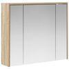 vidaXL Kylpyhuoneen Peilikaappi Sonoman tammi 73,5 x 16 x 62,5 cm