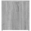 vidaXL Sivup&ouml;yt&auml; harmaa Sonoma 59x36x38 cm tekninen puu