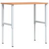 vidaXL Ty&ouml;penkki 100x60x(71,5-98) cm t&auml;ysi py&ouml;kki suorakaide