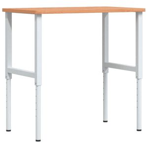 vidaXL Ty&ouml;penkki 100x60x(71,5-98) cm t&auml;ysi py&ouml;kki suorakaide