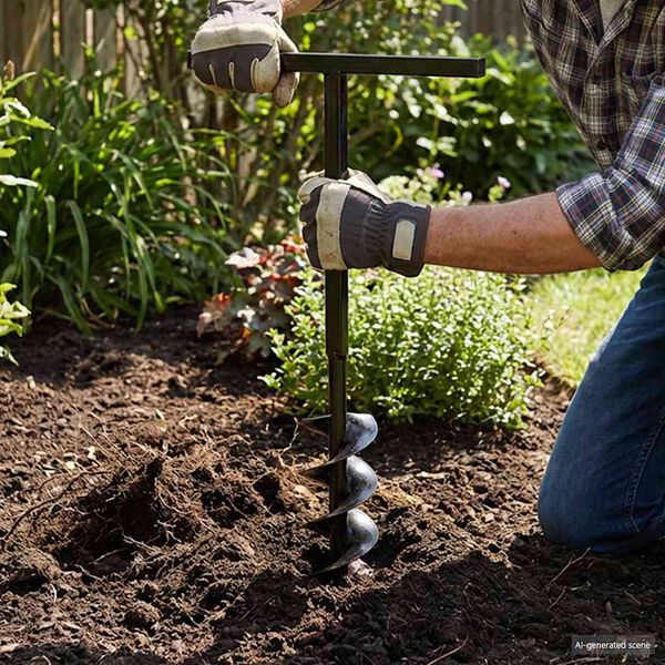 Maapora Kahvalla 120 mm ja Jatkeella 9 m Ter&auml;s