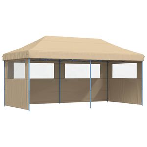 vidaXL Juhlateltta 292 x 580 x 315 cm Beige Oxford-kangas