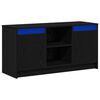 vidaXL TV-yksik&ouml;t 100 x 34 x 50 cm Musta Tekninen puu