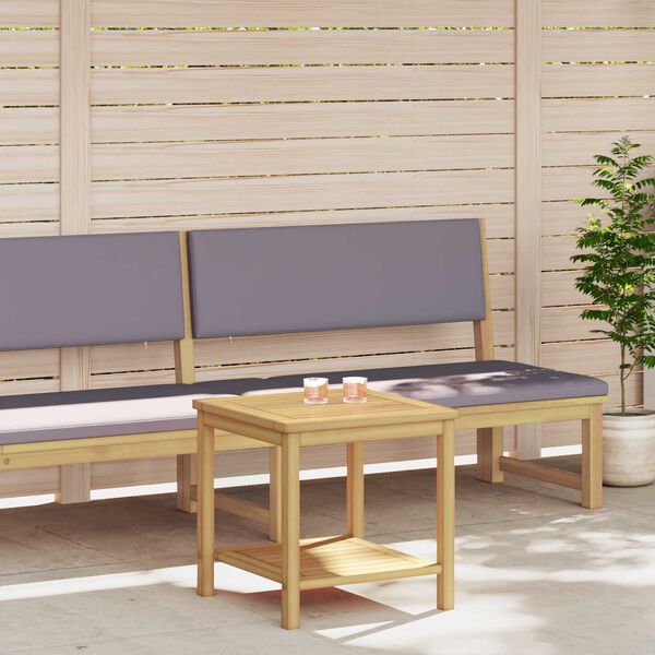 vidaXL Sivup&ouml;yt&auml; &Ouml;ljyinen luonnollinen 45 x 45 x 45 cm Tihe&auml; akasiapuu