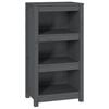 vidaXL Kirjahylly harmaa 50x35x97 cm t&auml;ysi m&auml;nty