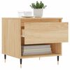 vidaXL Sohvapöydät 2 kpl Sonoma-tammi 50x46x50 cm tekninen puu