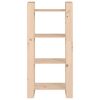 vidaXL Kirjahylly/tilanjakaja 60x35x125 cm täysi mänty