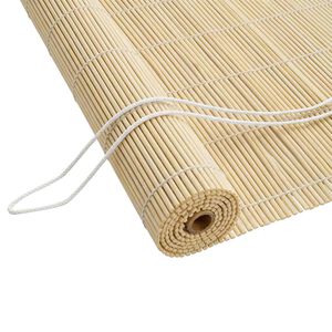 vidaXL Rullaverho Luonnollinen 130 x 220 cm Bambu