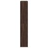 vidaXL Kenkäkaappi ruskea tammi 60x21x125,5 cm tekninen puu