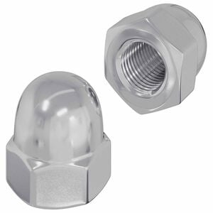 vidaXL Kuusikulmio P&auml;hkin&auml;puu P&auml;hkin&auml;t 2 pcs Hopea m8 Metalli