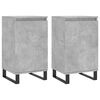 vidaXL Senkit 2 kpl betoninharmaa 40x35x70 cm tekninen puu