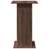 vidaXL Baarip&ouml;yt&auml; telineell&auml; ruskea tammi 60x60x102 cm tekninen puu