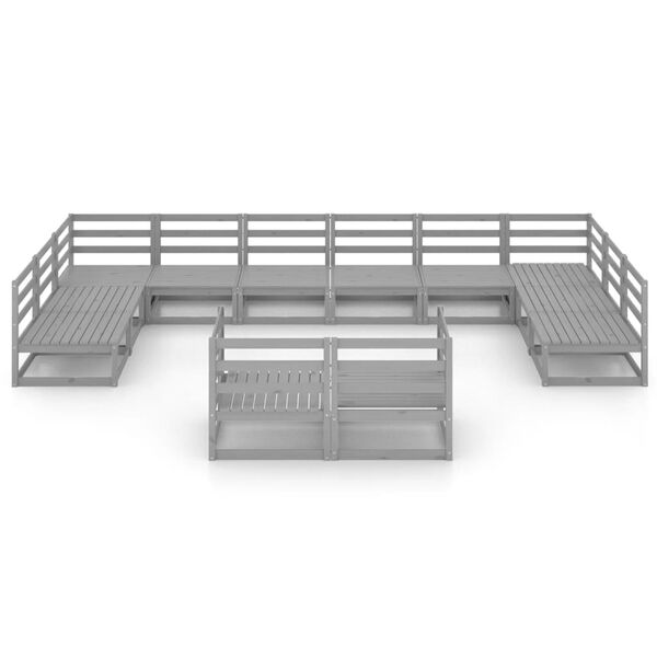 vidaXL 12-osainen Puutarhasohvasarja t&auml;ysi m&auml;nty