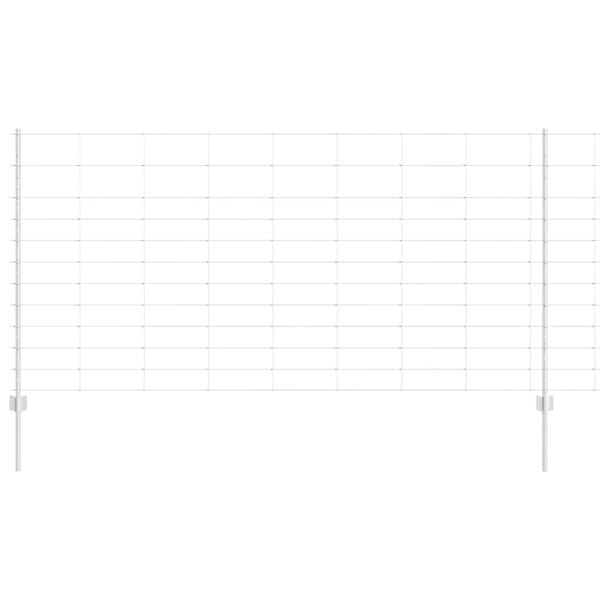 vidaXL Aita ja Tuki Hopea 1,2 x 25 m Ter&auml;s