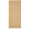vidaXL Matto luonnollinen sisal 66x150 cm