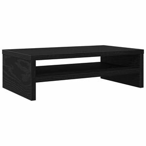 vidaXL N&auml;ytt&ouml;koroke musta tammi 42x24x13 cm tekninen puu