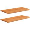 vidaXL Ikkunalautaset 2 kpl Vaaleanruskea 100 x 40 x 2 cm