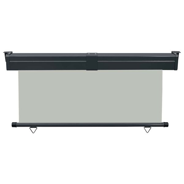 vidaXL Parvekkeen sivumarkiisi 175x250 cm harmaa
