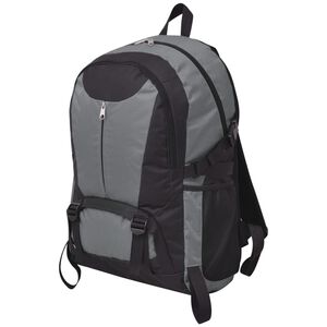 vidaXL Rinkka 40 L Musta ja Harmaa