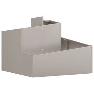 vidaXL Puutarha ruukku Ruskea 60 x 60 x 50 cm Kulunut Ter&auml;s