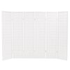 vidaXL Tilanjakaja 6 paneelia japanilaistyylinen 240x170cm valkoinen