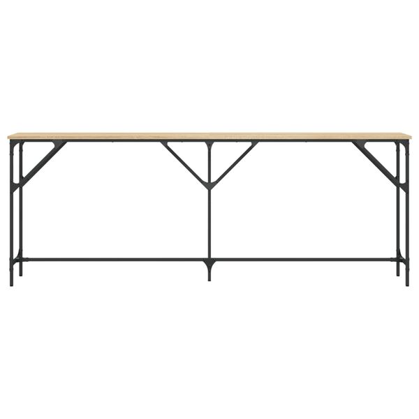 vidaXL Sohvap&ouml;yt&auml; Sonoma-tammi 200x29x75 cm tekninen puu