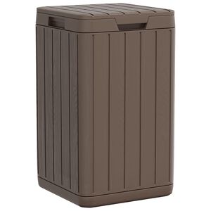 vidaXL Ulkoroska-astia ruskea 38x38x65 cm PP