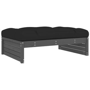 vidaXL Ulkorahi harmaa 120x80 cm t&auml;ysi m&auml;nty