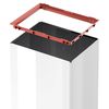 Hailo Roskakori Big-Box Swing L-koko 35 l valkoinen