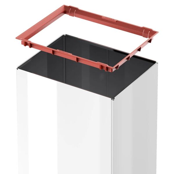 Hailo Roskakori Big-Box Swing L-koko 35 l valkoinen