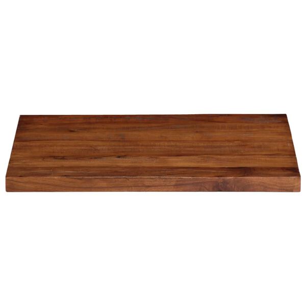 VidaXL P&ouml;yt&auml;levy 90x60x2,5 cm suorakaide kierr&auml;tetty t&auml;yspuu