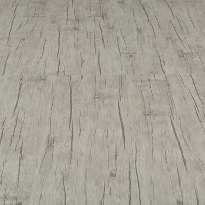 vidaXL Itsekiinnittyvä lattialankku 4,46 m² 3mm PVC tammi kulunut