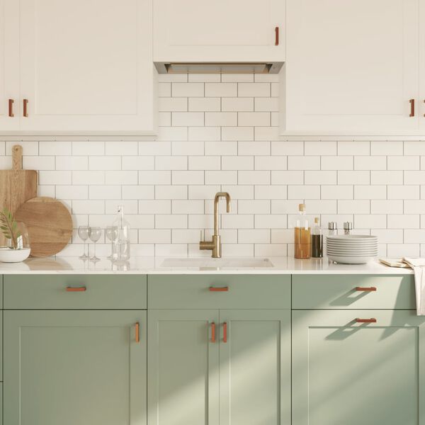 vidaXL Kaapin kahvat 20 kpl pronssi 64 mm ruostumaton ter&auml;s