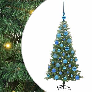vidaXL Joulukuusi Vihre&auml; 120 cm Polyvinyylikloridi